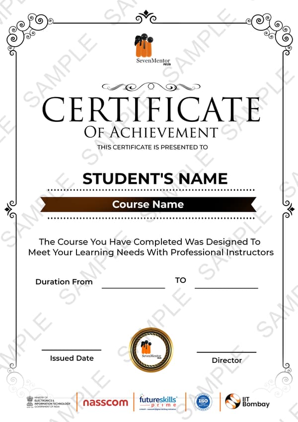 Certificate Preview